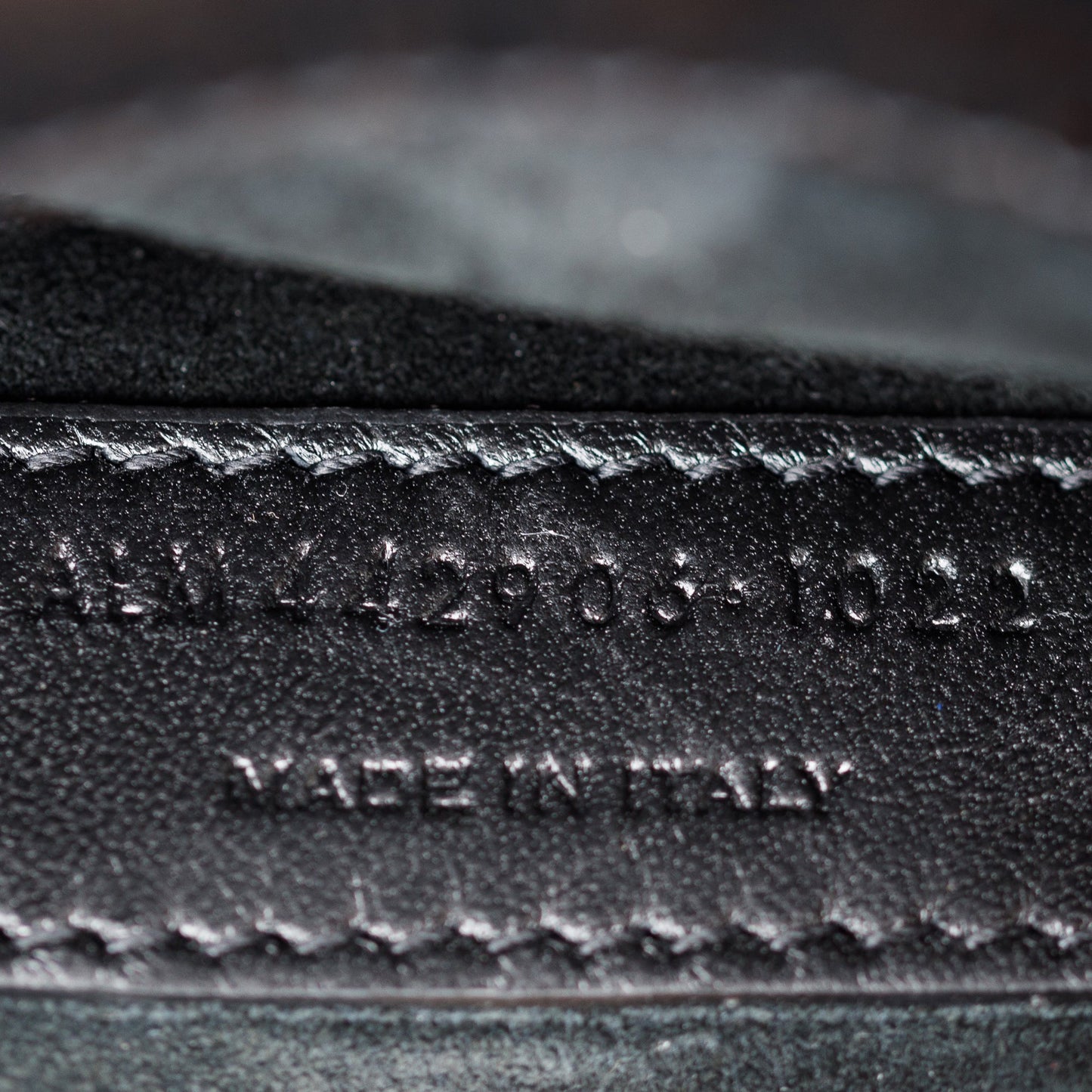 Saint Laurent 2022 Black Medium Crocodile Embossed Sunset Bag