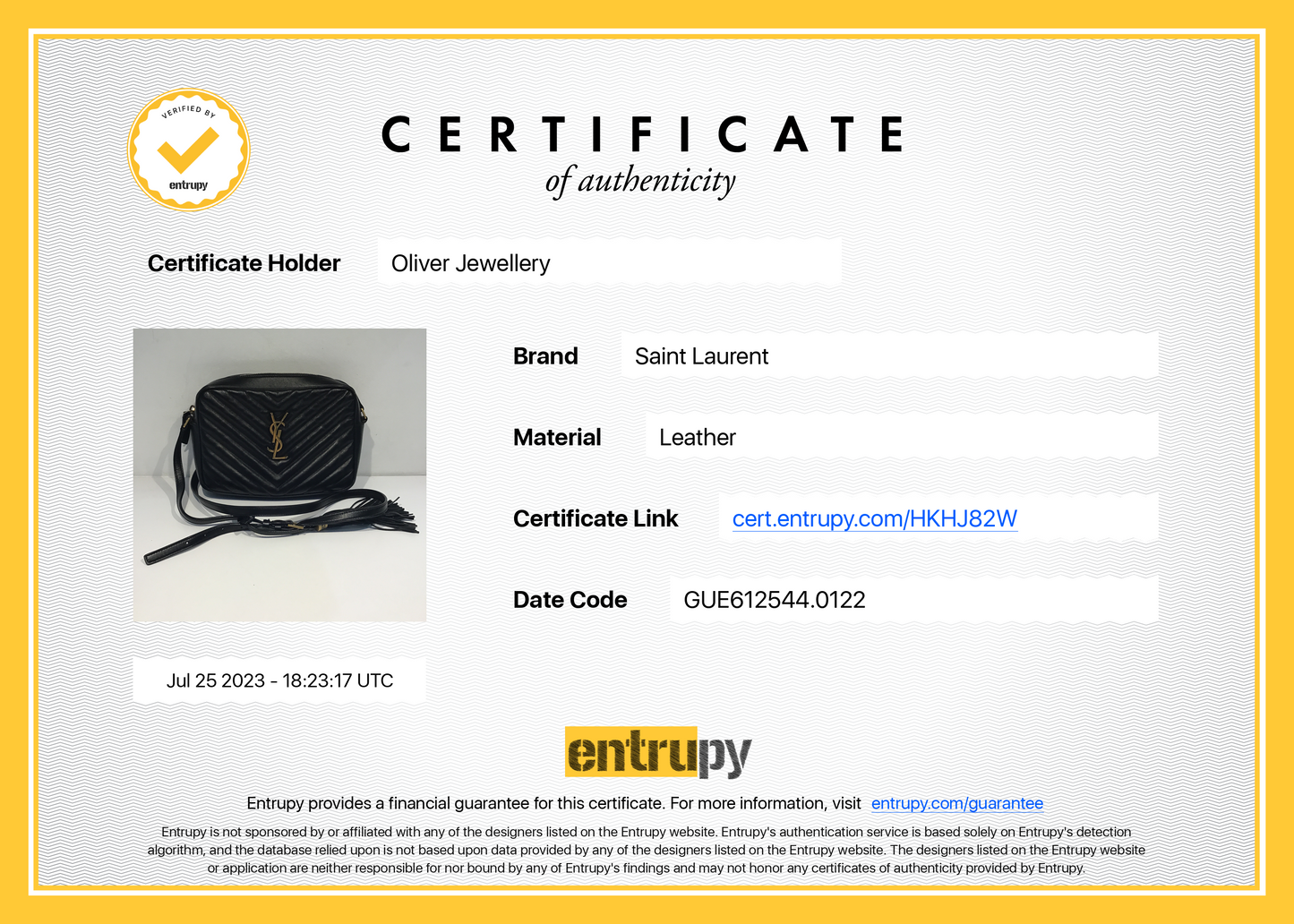 Saint Laurent 2022 Lou Camera Bag