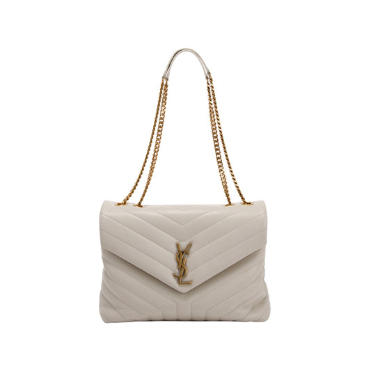 Saint Laurent 2022 Medium Loulou Monogram Shoulder Bag