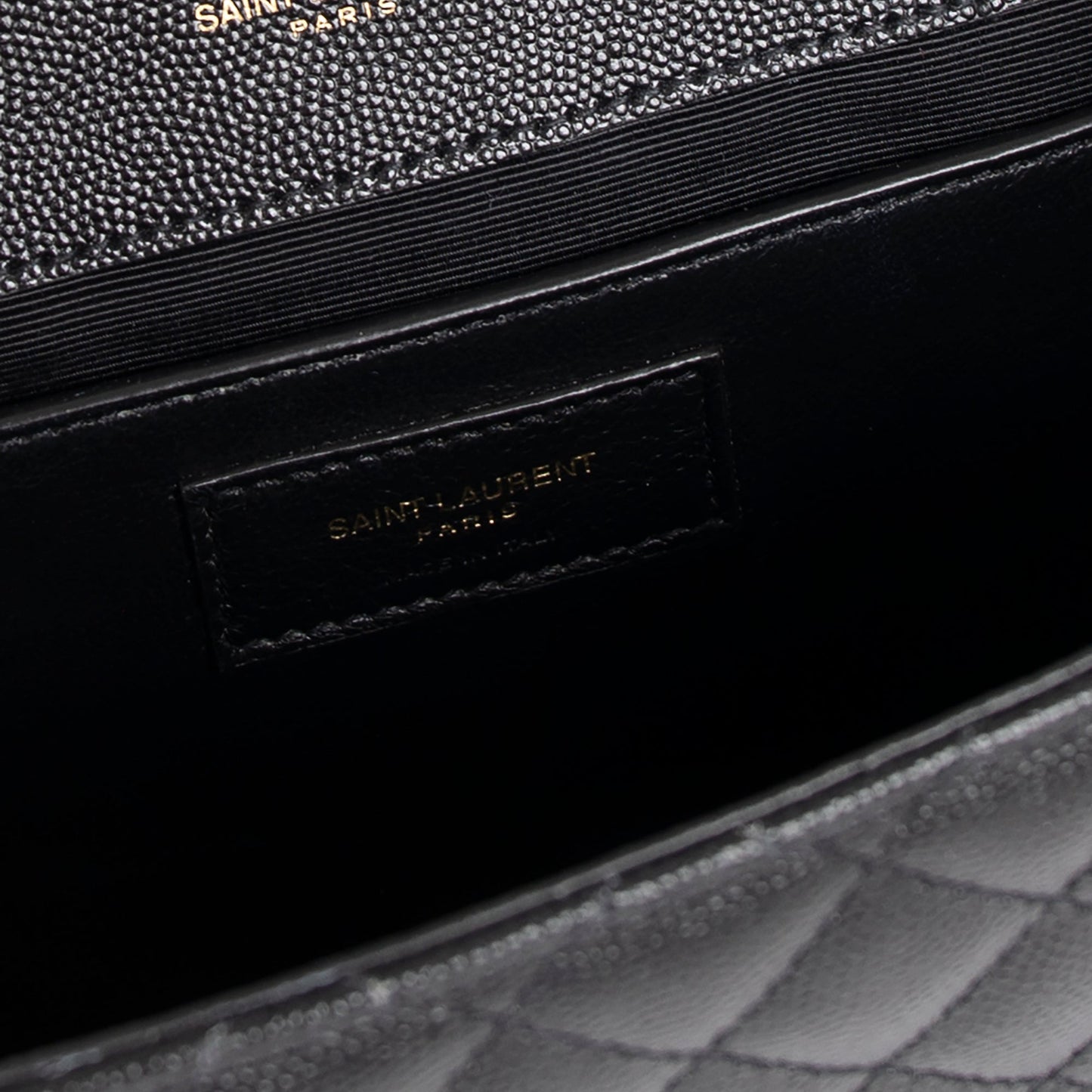 Saint Laurent 2022 Medium Monogram Matelasse Envelope Chain Bag