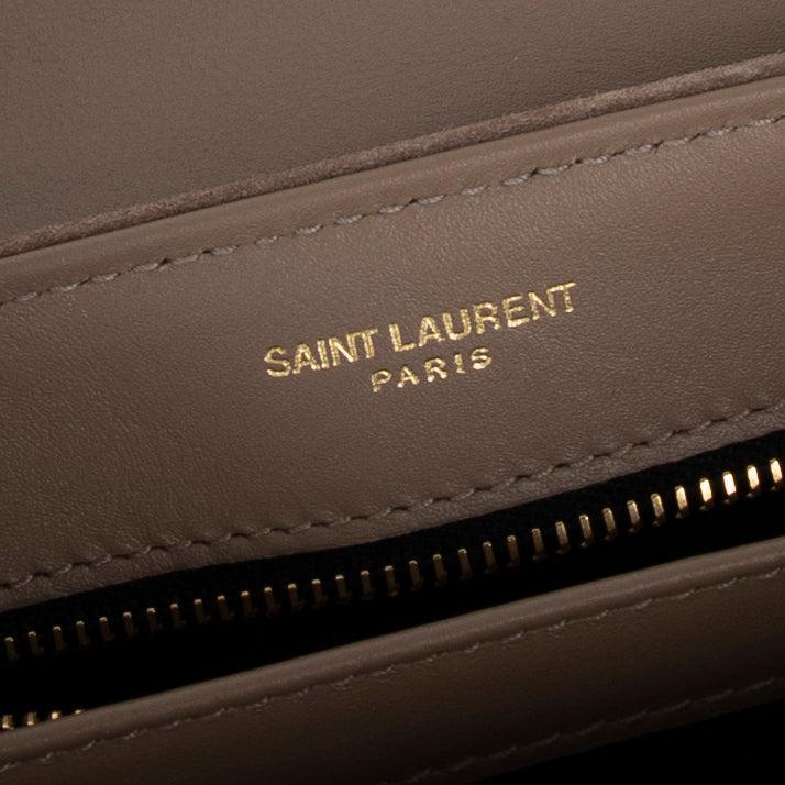 Saint Laurent 2022 Suede Toy Loulou Crossbody Bag