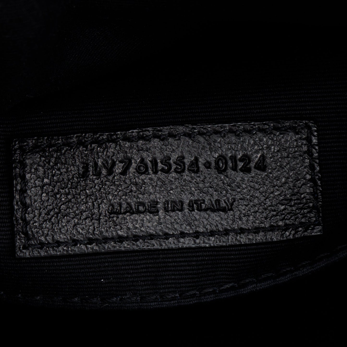 Saint Laurent 2024 Black Quilted Leather Lou Camera Bag