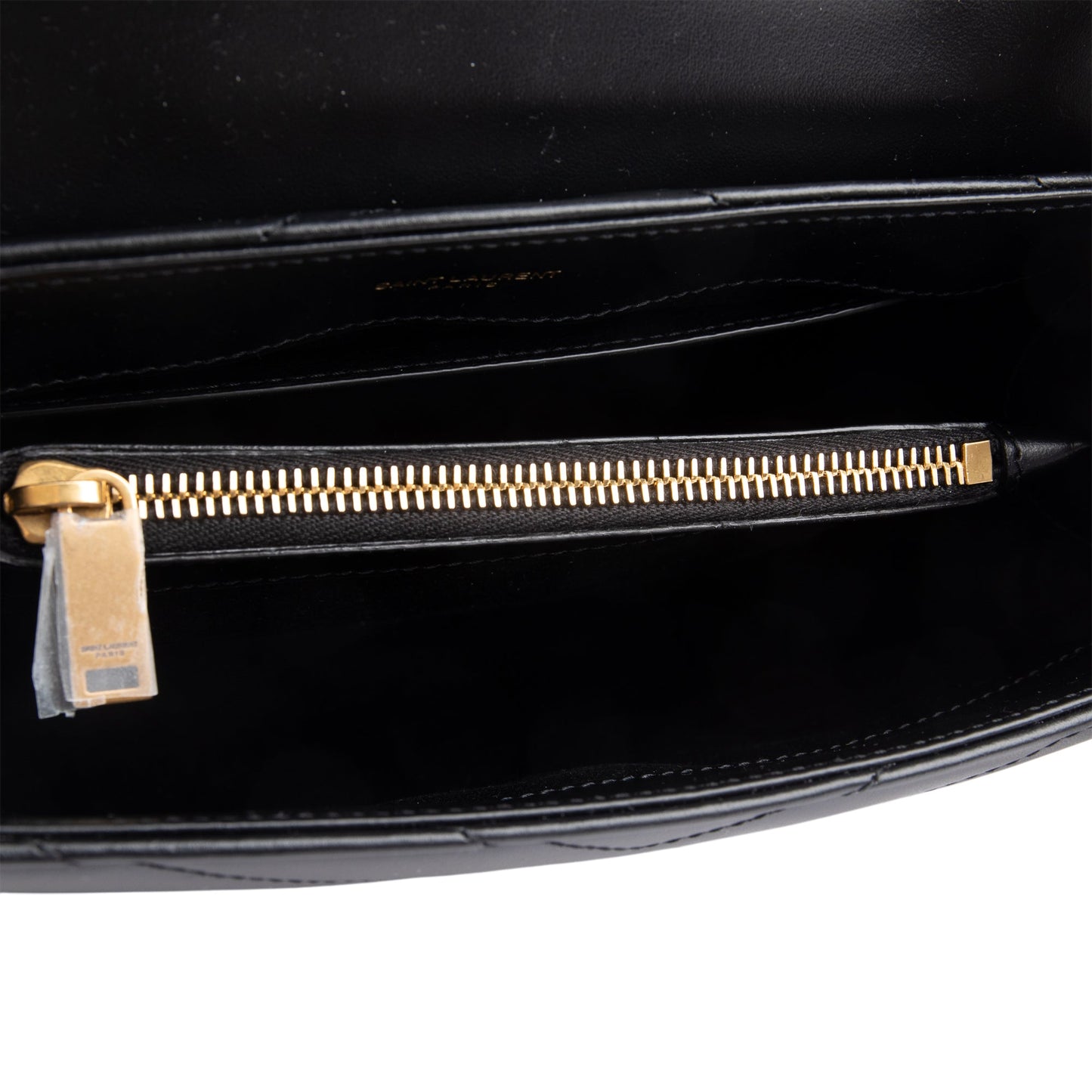 Saint Laurent 2024 Black Quilted Leather Small Loulou Shoulder Bag