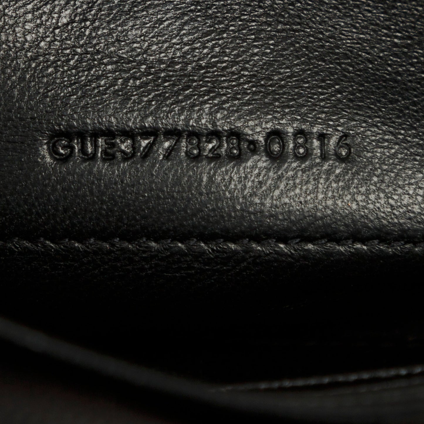 Saint Laurent Bicolour Cassandre Chain Wallet