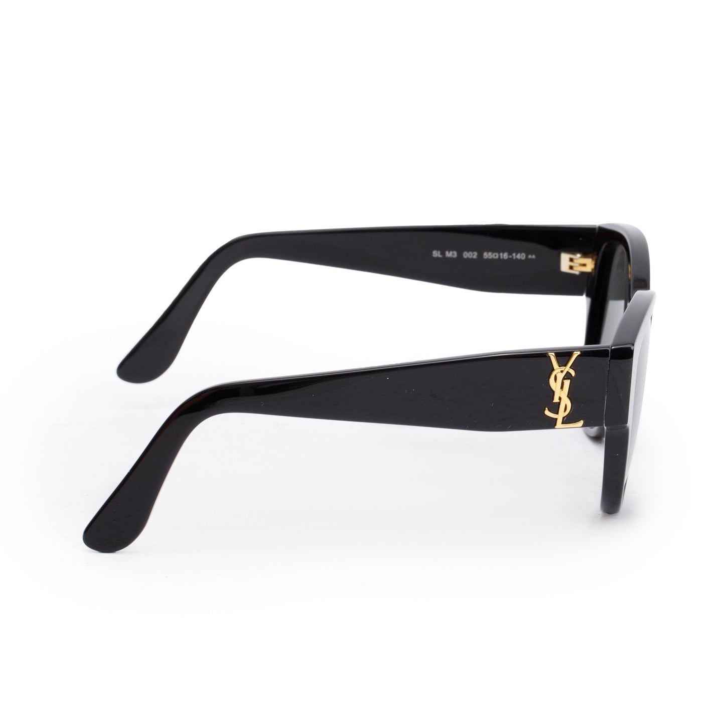 Saint Laurent Black Acetate SL M3 Sunglasses