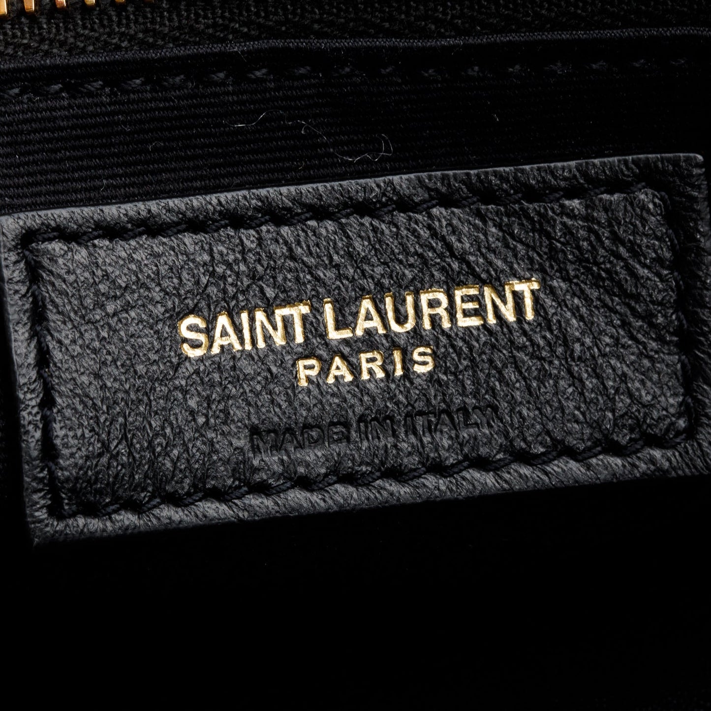 Saint Laurent Black All-Over Monogram Suede Le Monogramme 72H Duffle