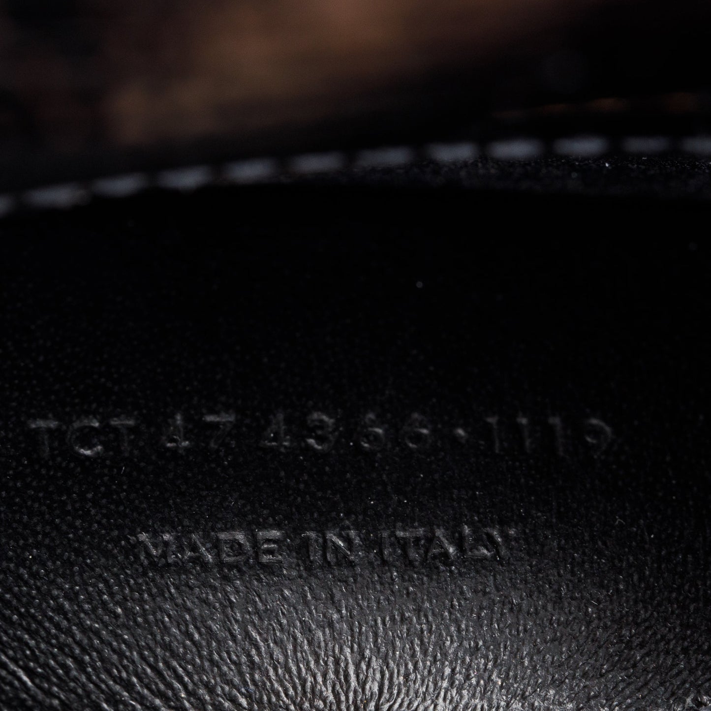 Saint Laurent Black Croc-Embossed Leather Small Kate Tassel Bag