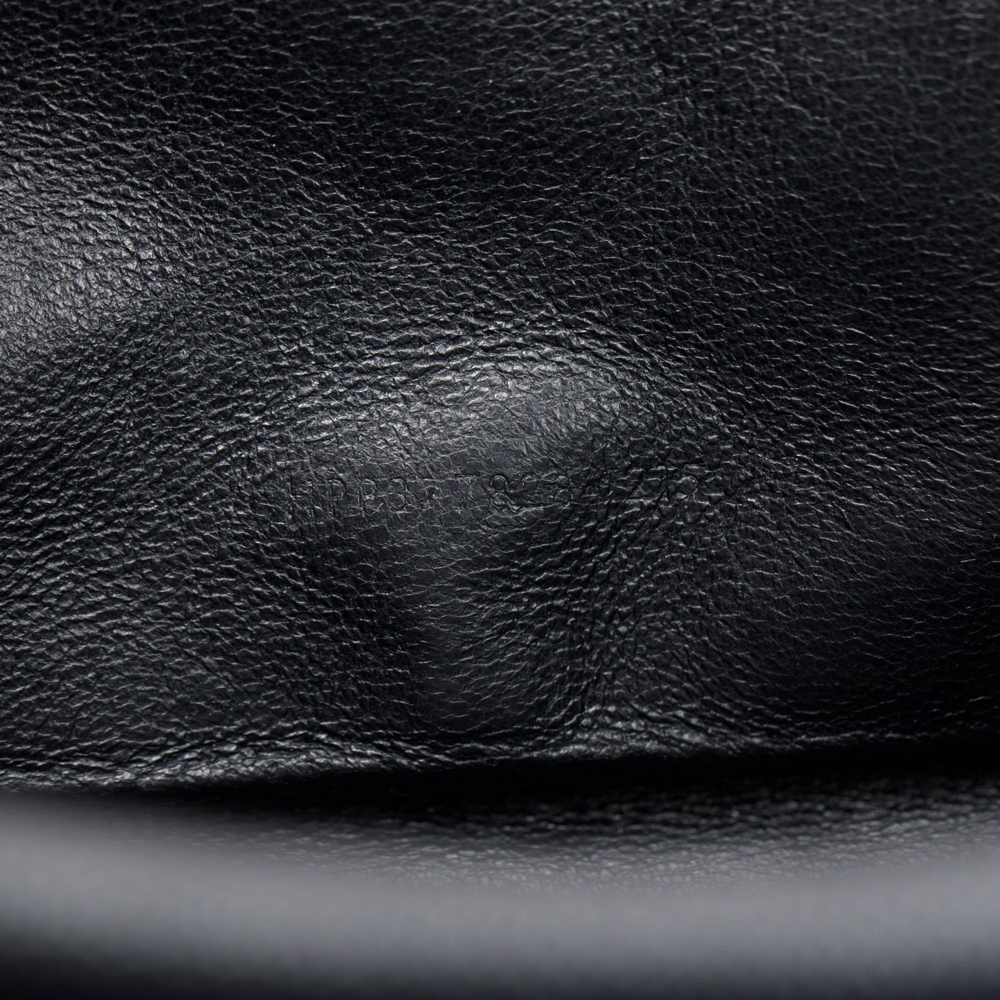 Saint Laurent Black Grained de Poudre Cassandre Matelasse Chain Wallet
