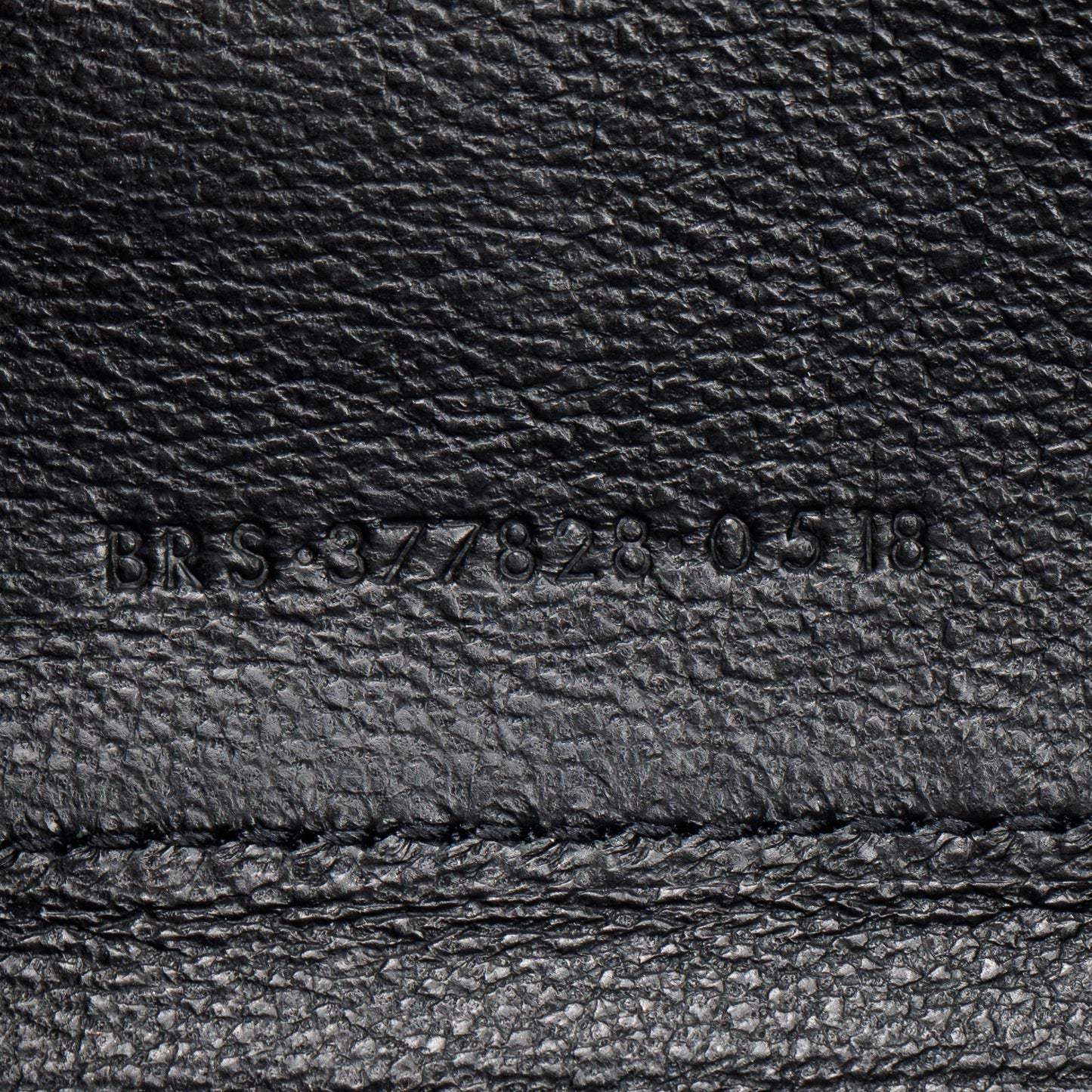 Saint Laurent Black Grained de Poudre Cassandre Matelasse Chain Wallet