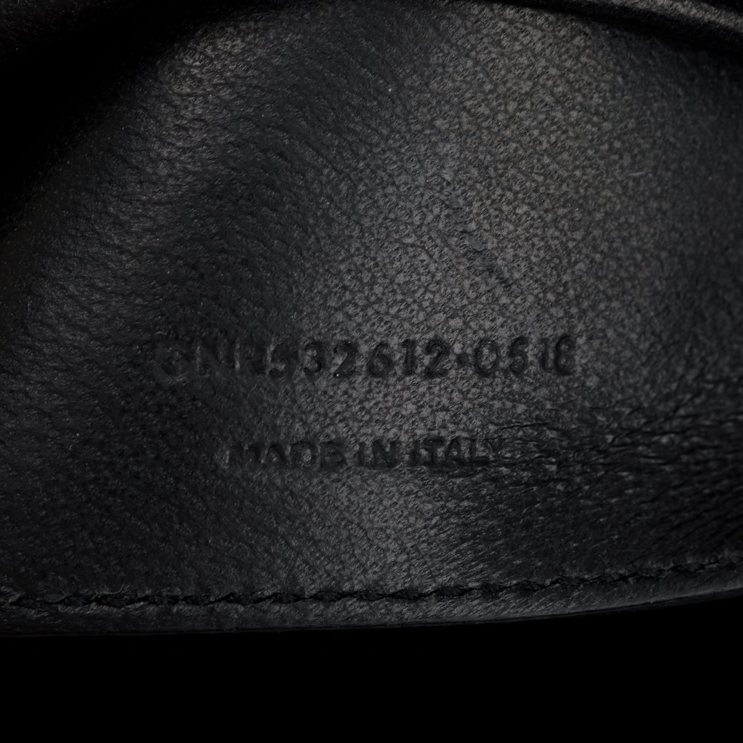 Saint Laurent Black Lambskin Matelasse Medium Monogram Vicky Chain Bag