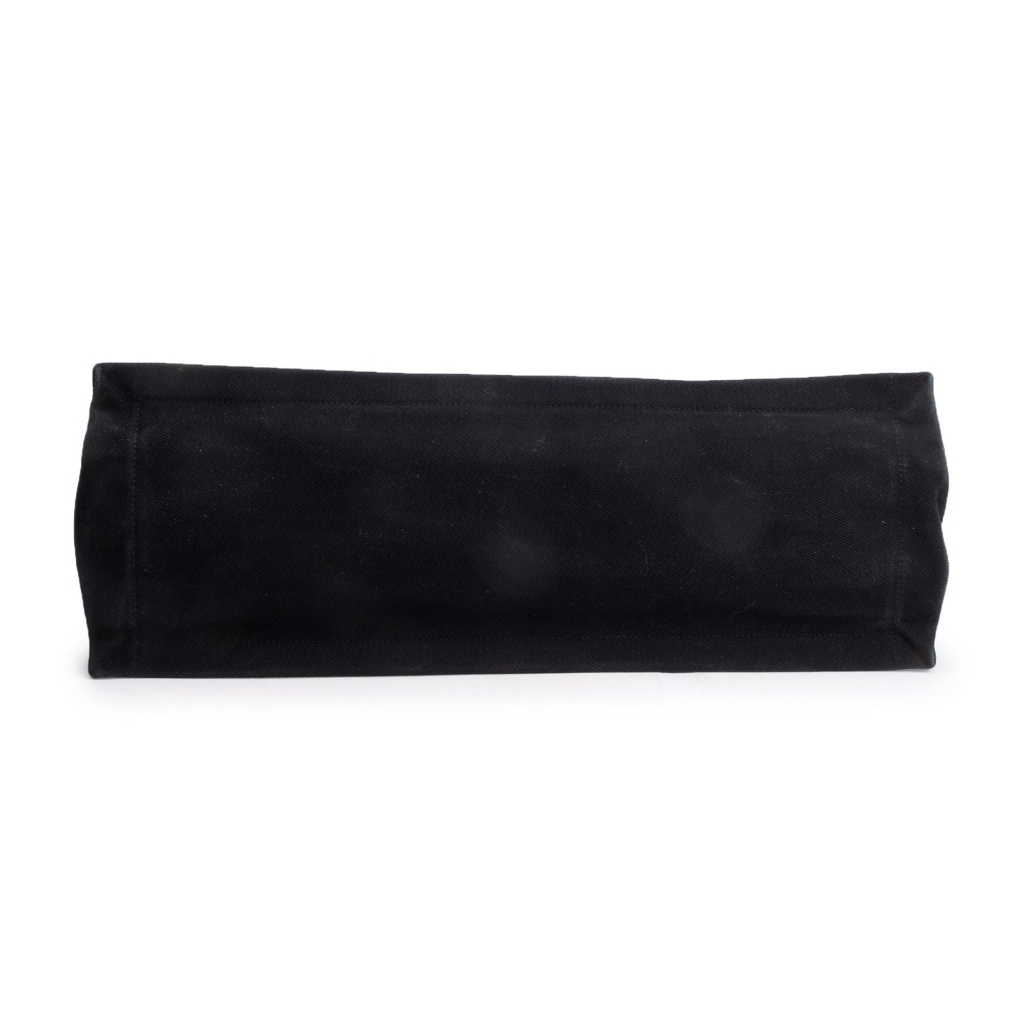 Saint Laurent Black Large Rive Gauche Canvas Tote