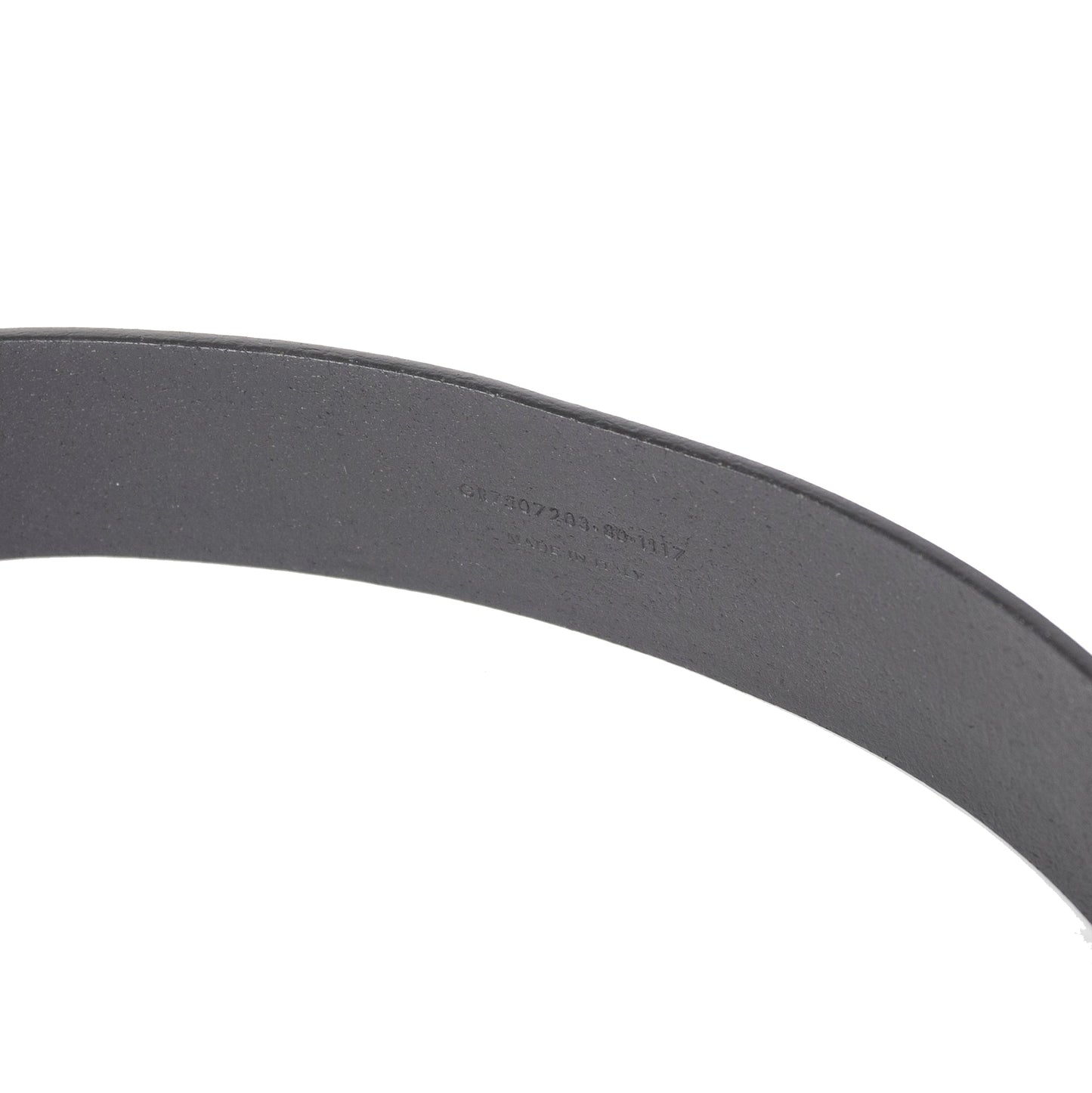 Saint Laurent Black Leather Celtic Belt