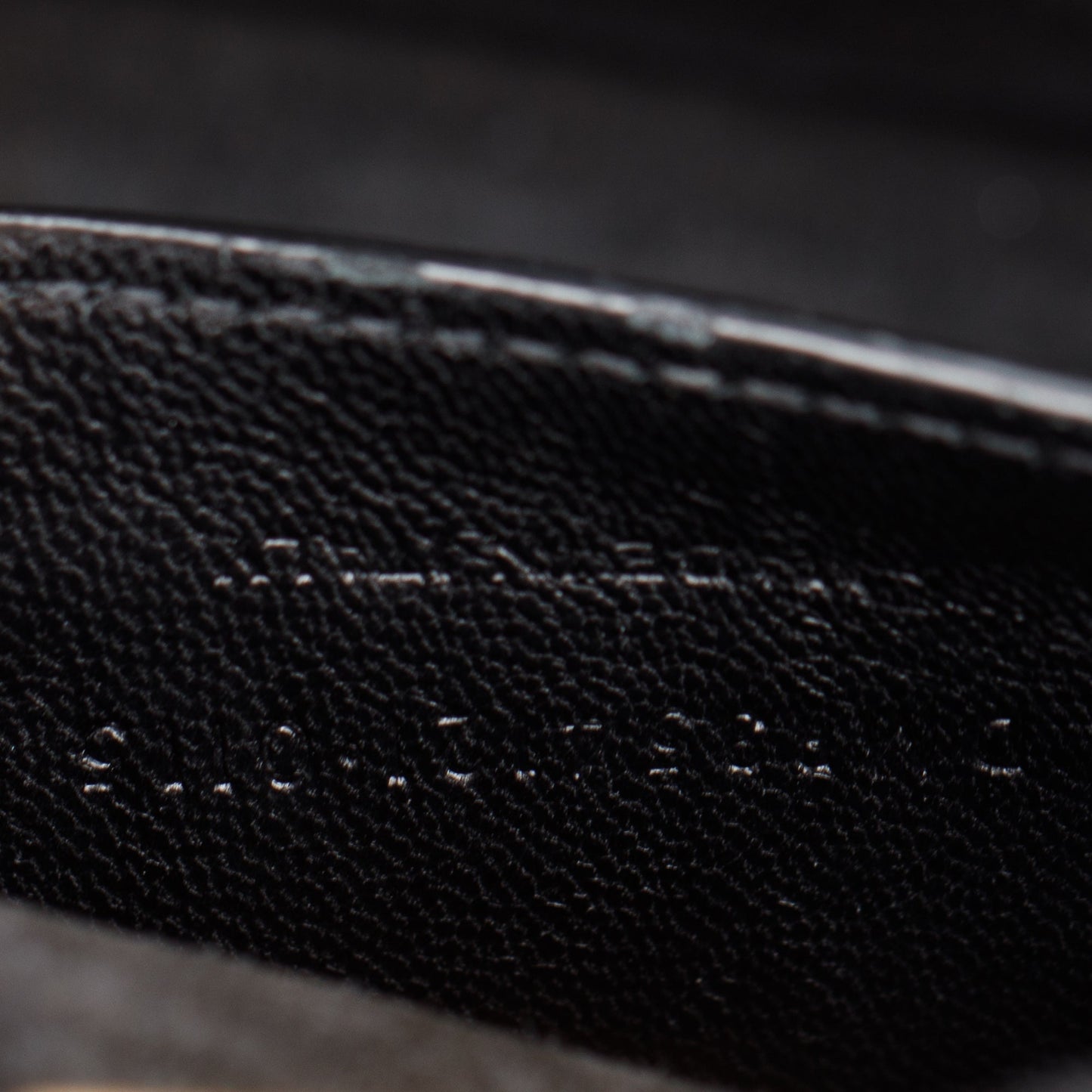 Saint Laurent Black Patent Leather Mini Monogram Kate Bag