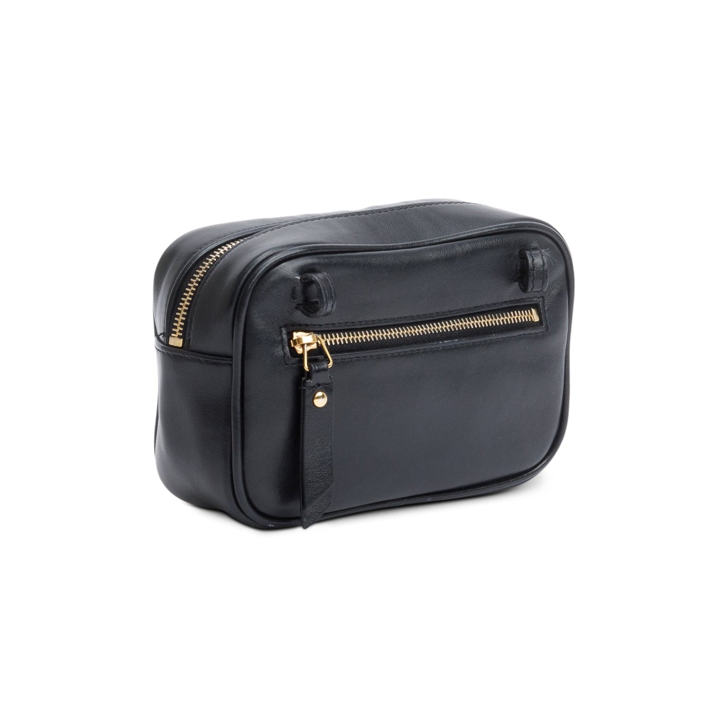 Saint Laurent Black Quilted Calfskin Leather Lou Belt Bag