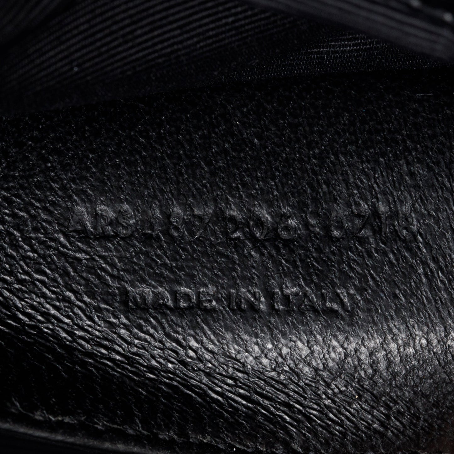 Saint Laurent Black Quilted Grain De Poudre Leather Medium Envelope Chain Bag