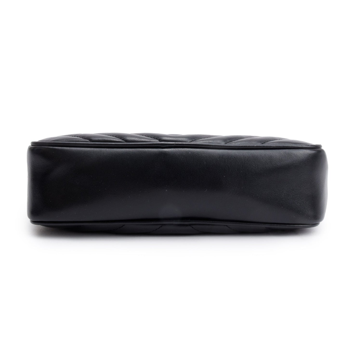 Saint Laurent Black Quilted Leather Lou Camera Bag
