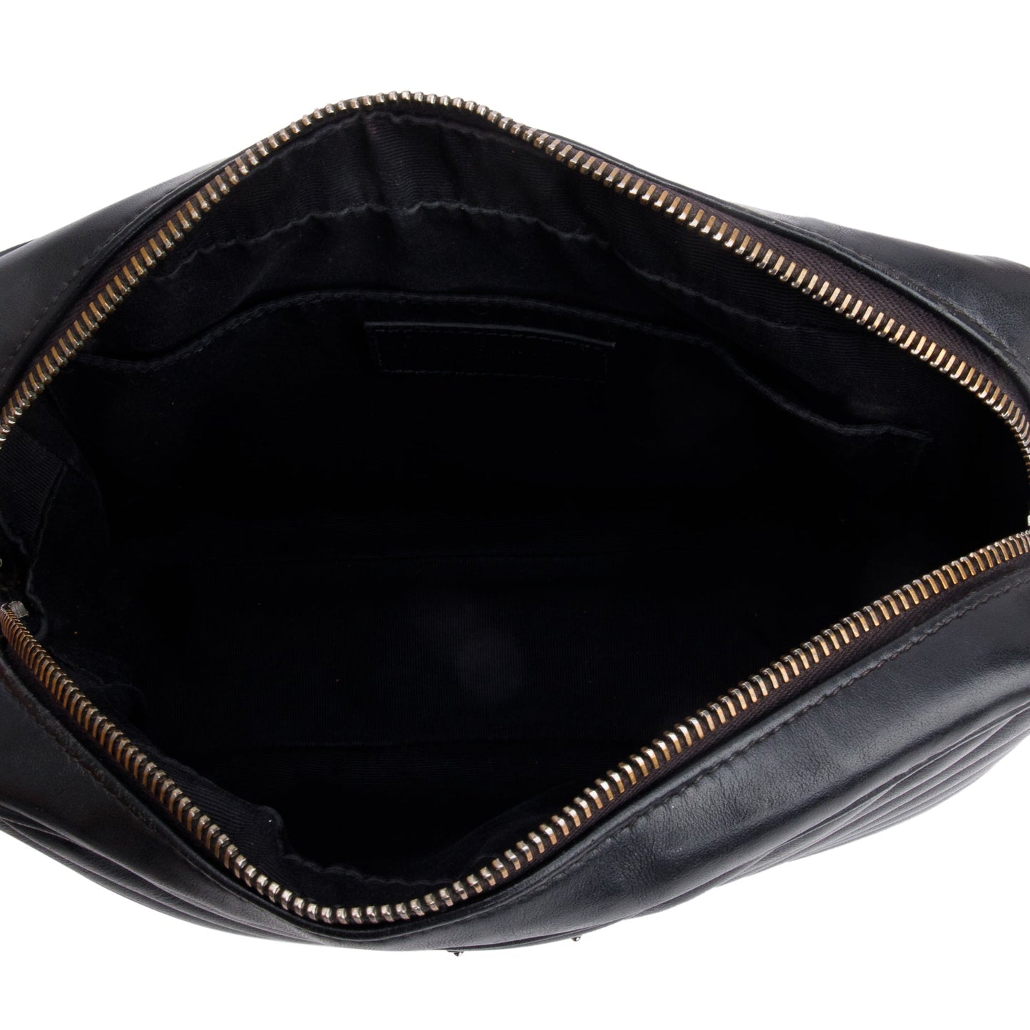 Saint Laurent Black Quilted Leather Lou Camera Bag