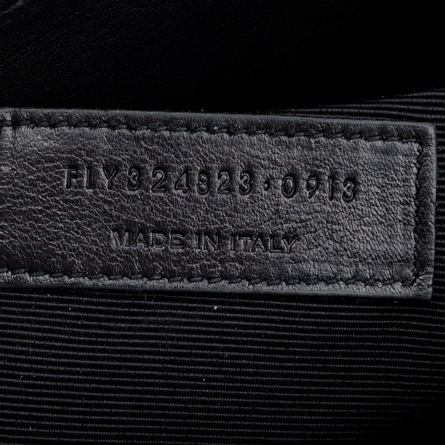 Saint Laurent Black Supple Grained Leather Small Sac De Jour