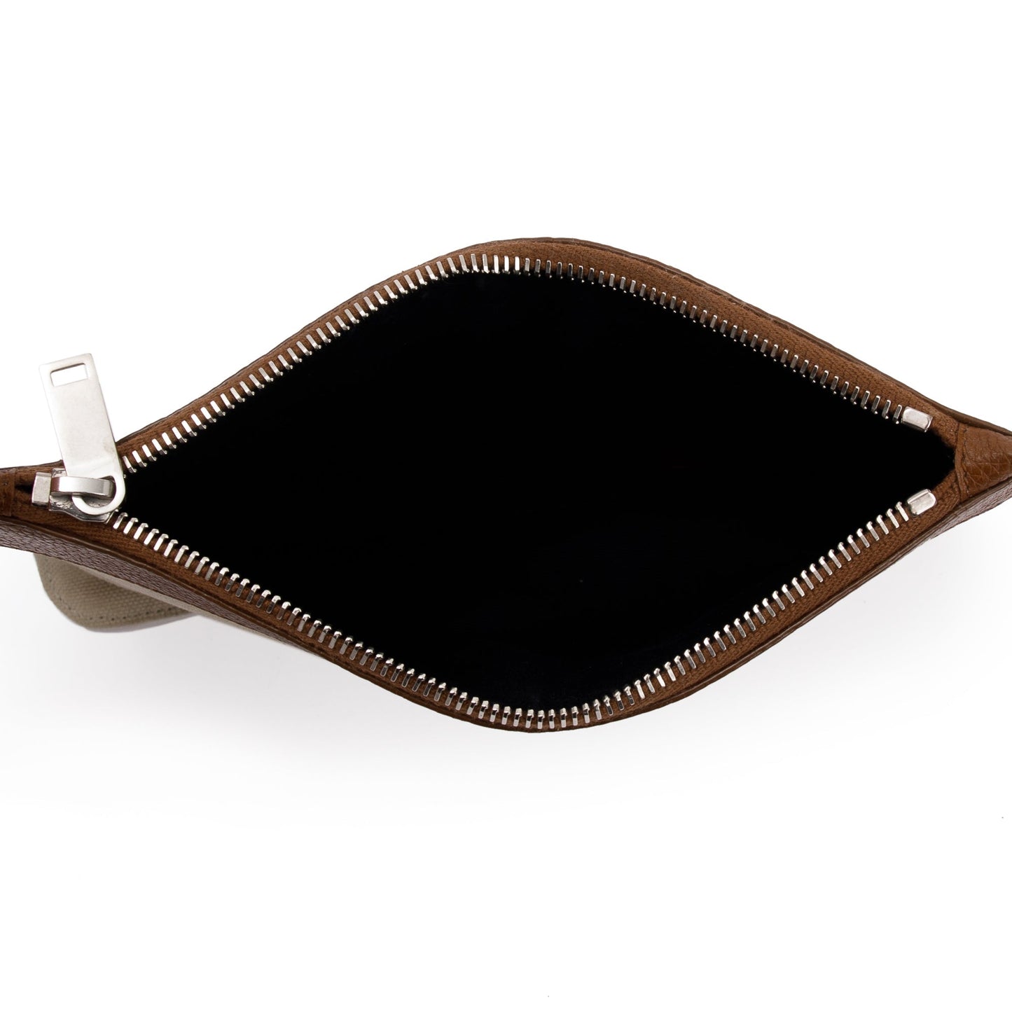 Saint Laurent Brown Grained Calfskin Leather Baby Sac De Jour