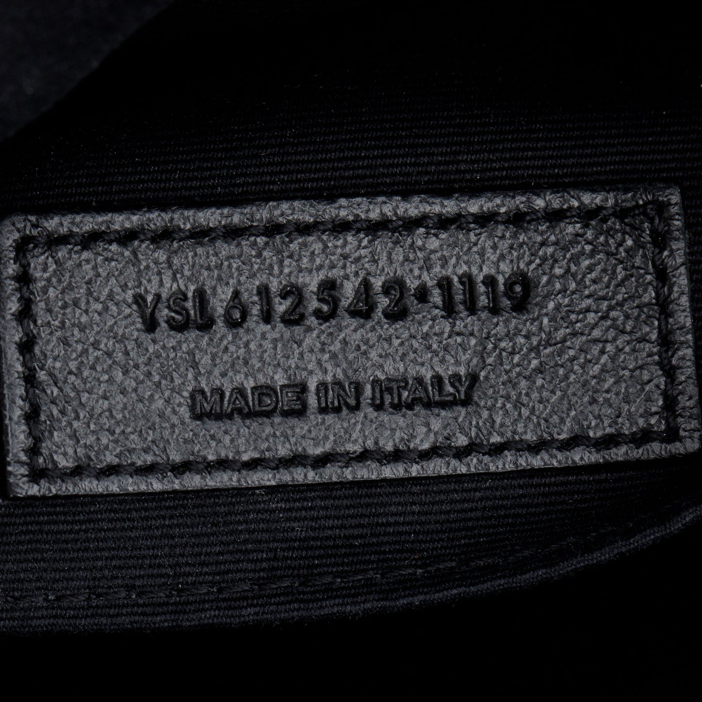 Saint Laurent Burgundy Monogram Leather Small Lou Camera Bag