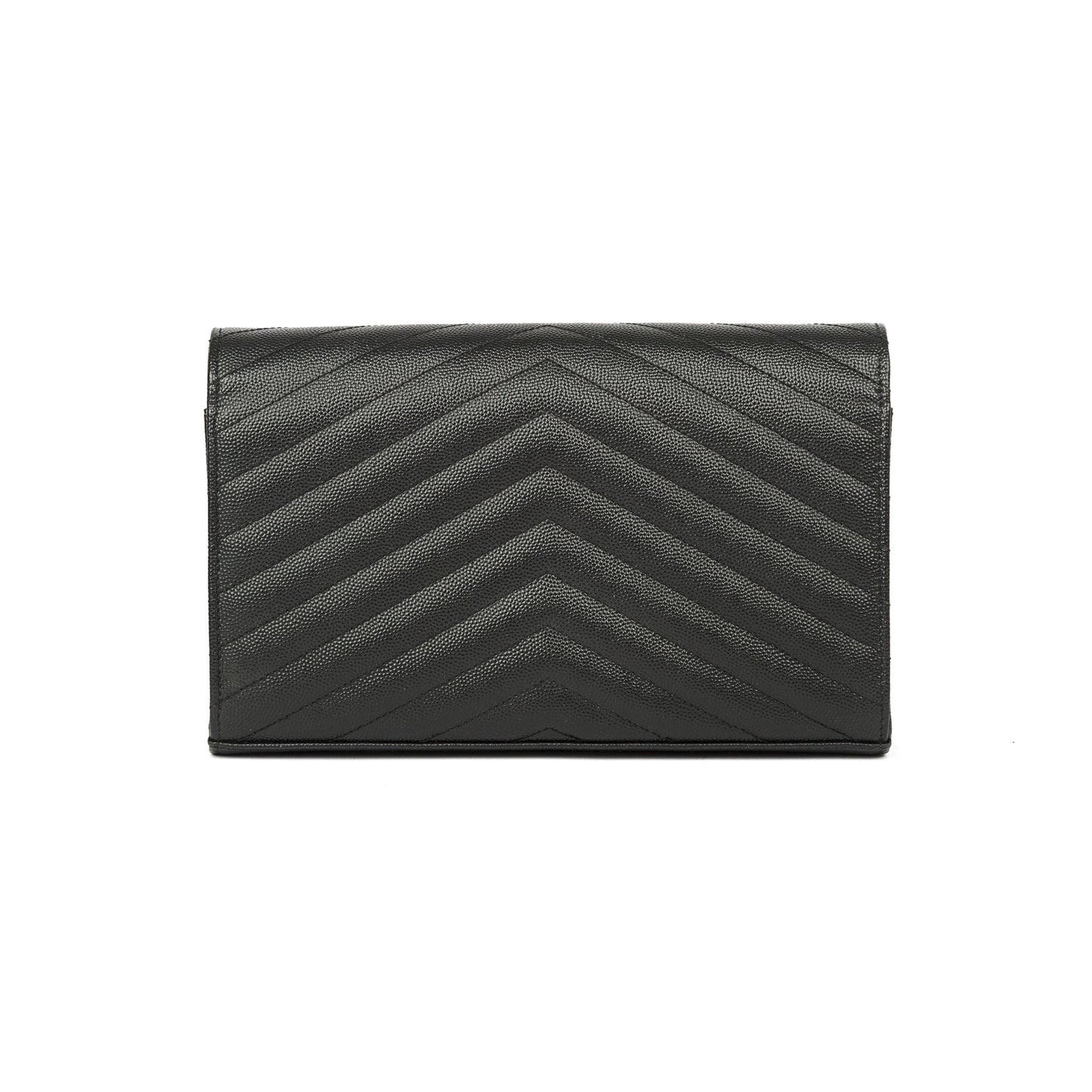 Saint Laurent Cassandre Matelasse Chain Wallet