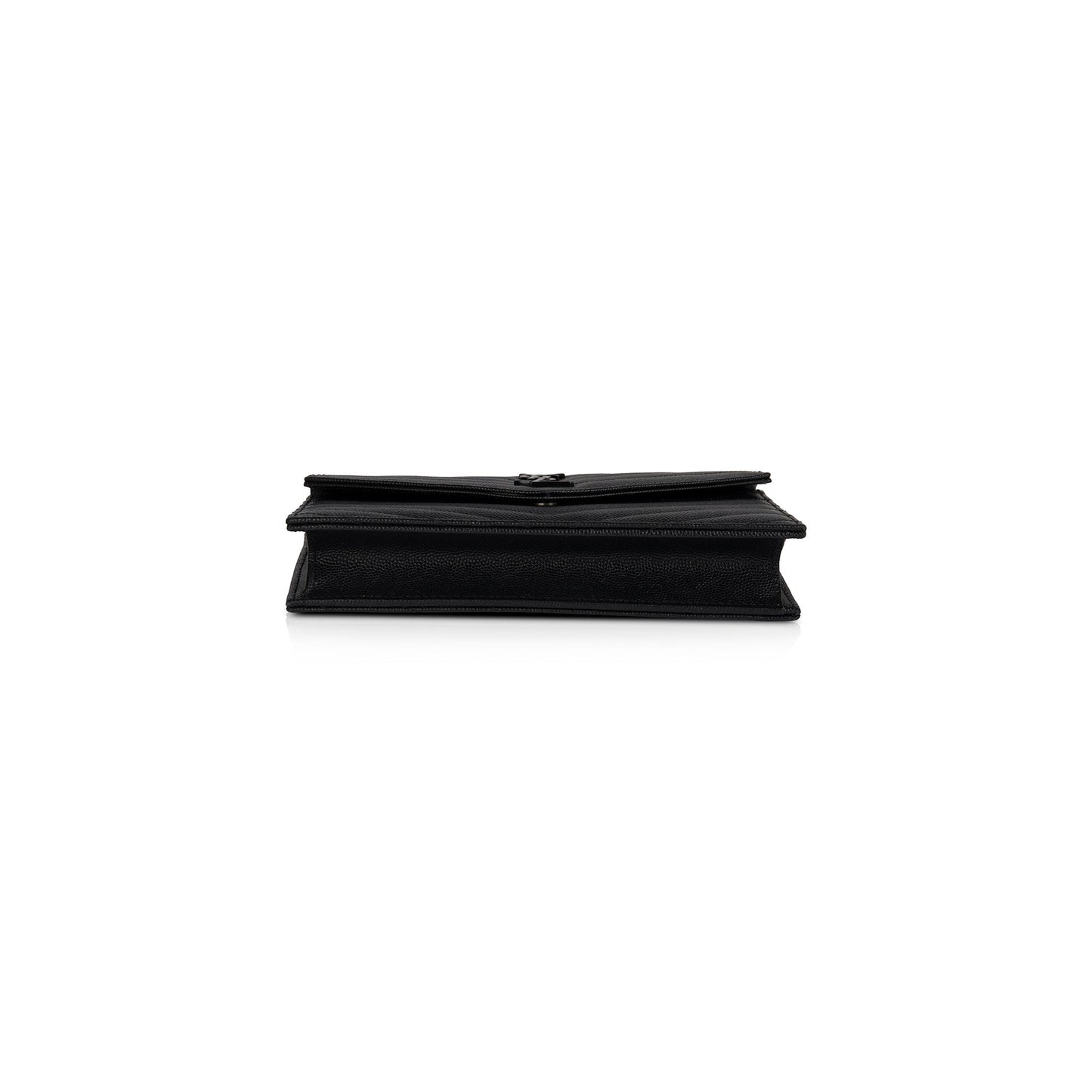 Saint Laurent Classic Monogram Envelope Chain Wallet
