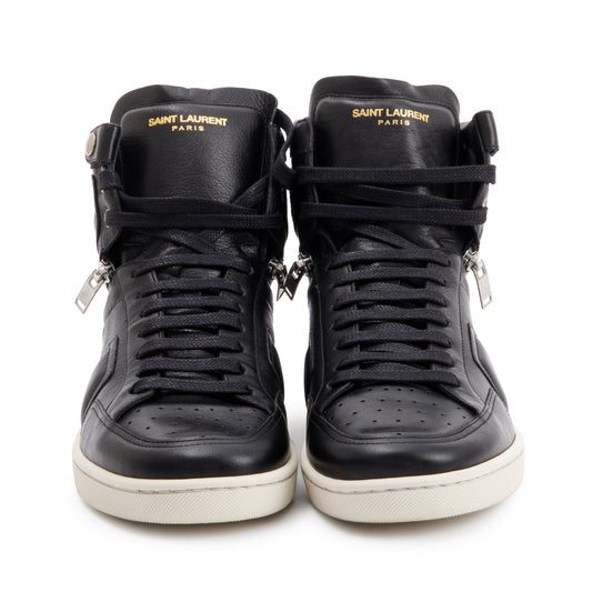 Saint Laurent Court Classic High Top Sneakers SL34/H, Size 41.5