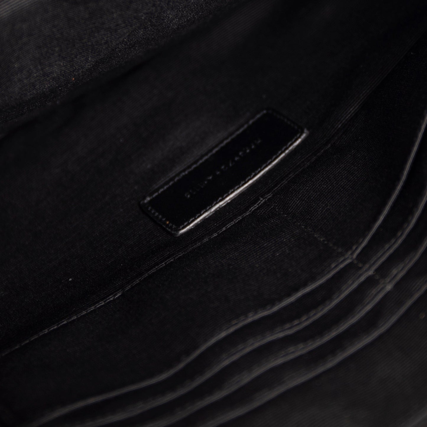 Saint Laurent Crocodile Embossed Zip Tablet Holder