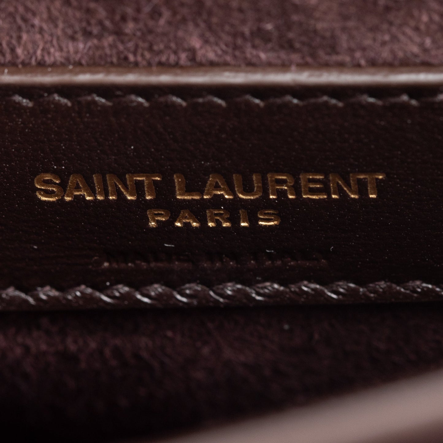 Saint Laurent Green Ostrich Medium Sunset Shoulder Bag
