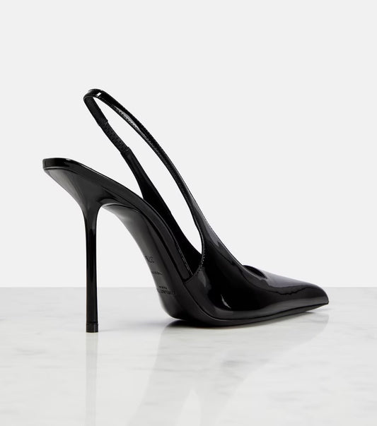 YSL SAINT LAURENT KISS 105 SLINGBACK PUMPS