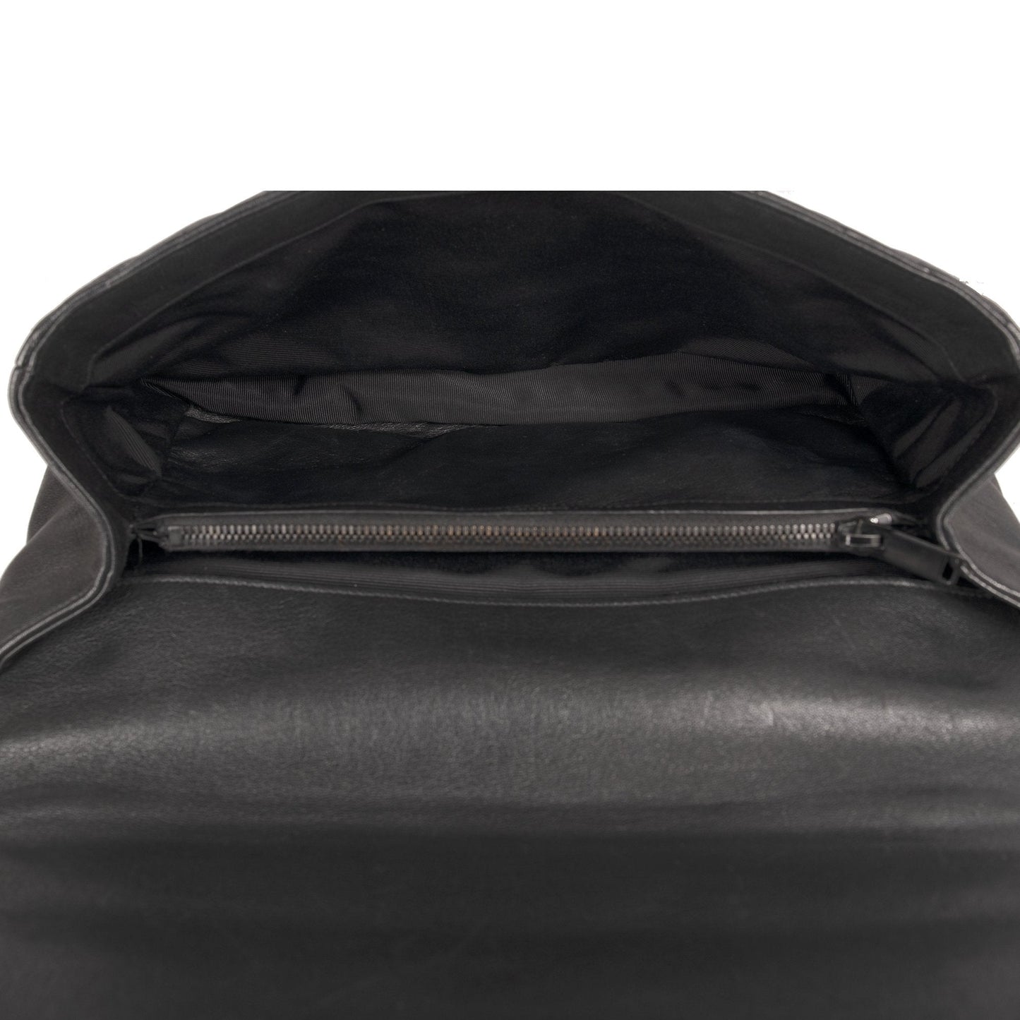Saint Laurent Large Chevron College Bag
