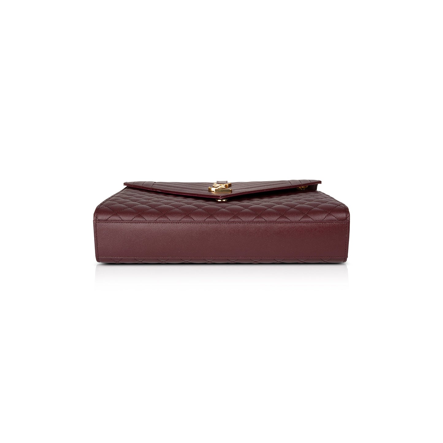 Saint Laurent Large Monogram Matelasse Envelope Chain Bag