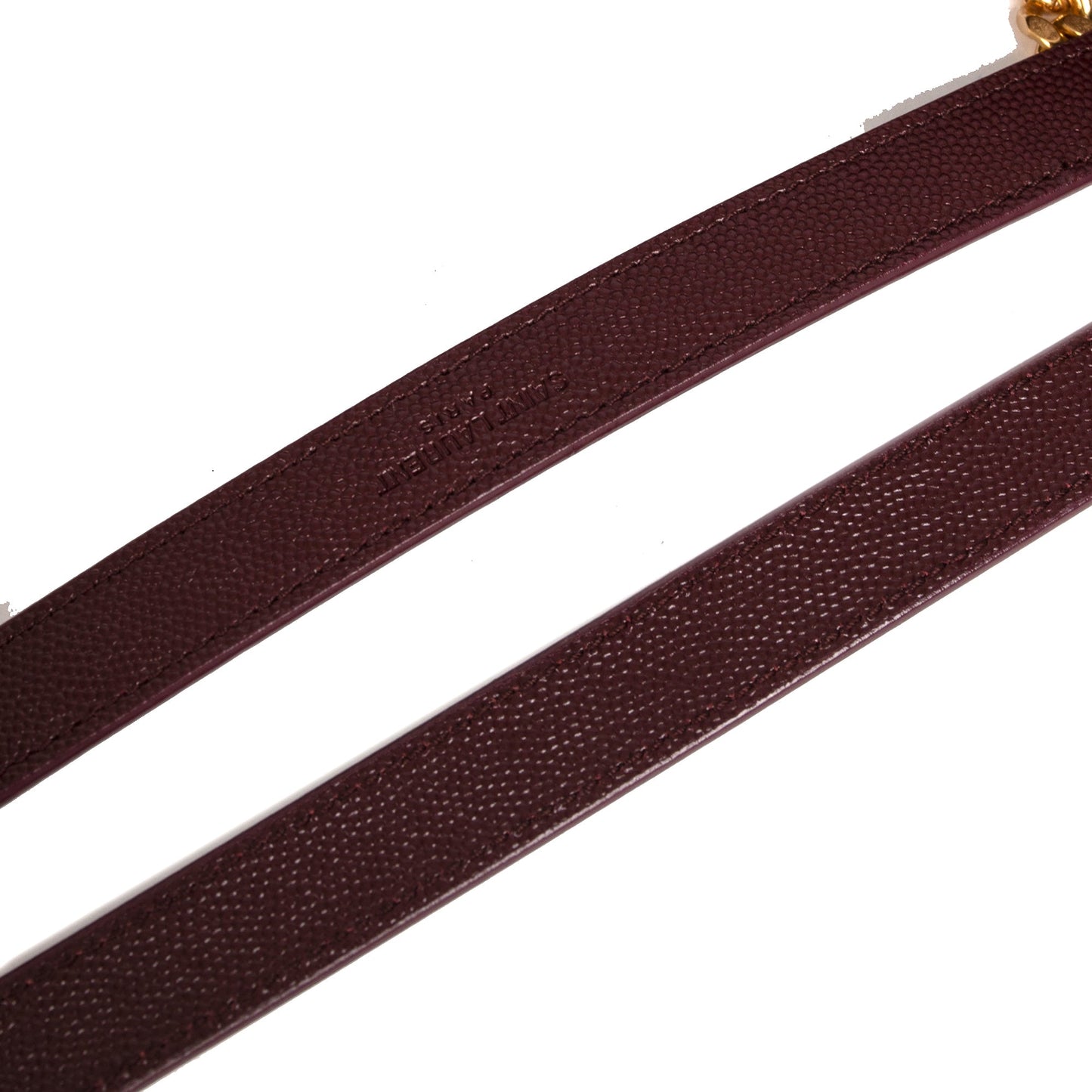 Saint Laurent Large Monogram Matelasse Envelope Chain Bag
