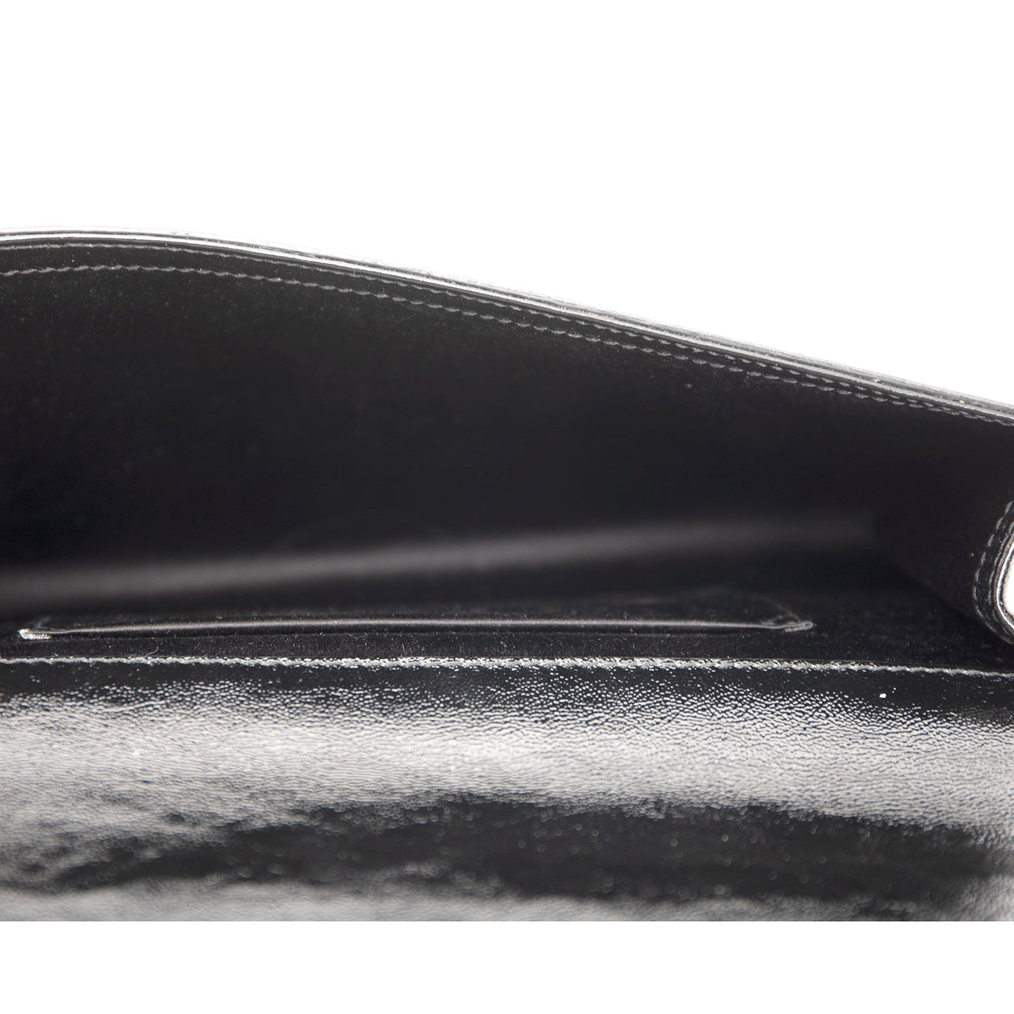 Saint Laurent Large Patent Leather Belle de Jour Clutch