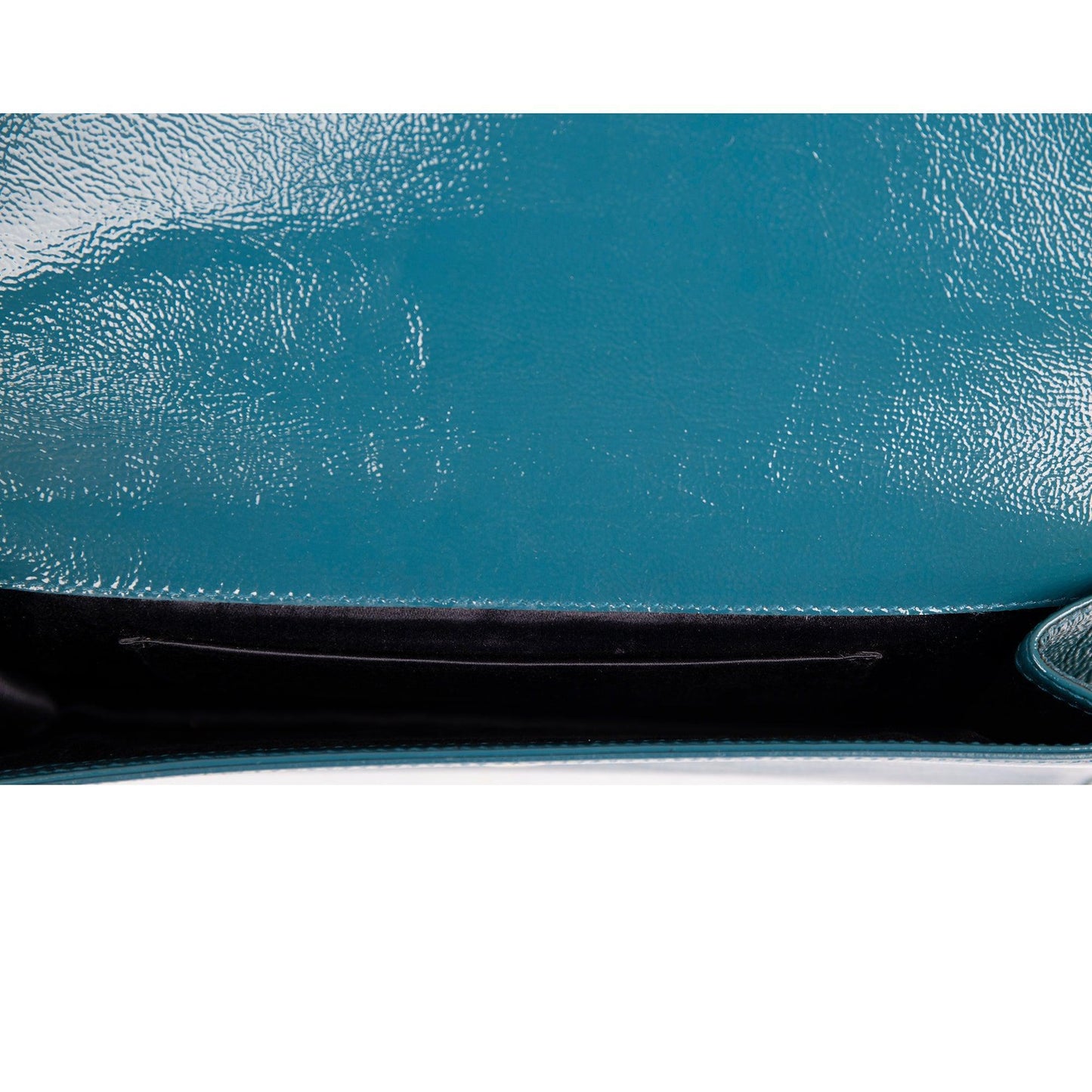 Saint Laurent Large Patent Leather Belle de Jour Clutch