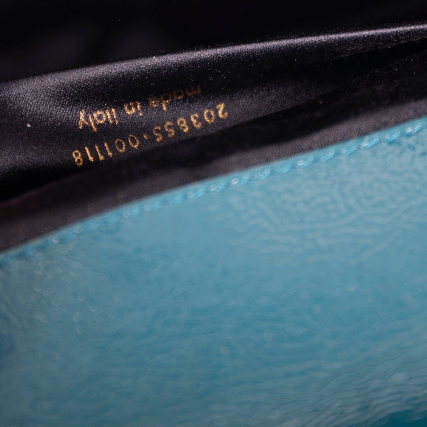 Saint Laurent Large Patent Leather Belle de Jour Clutch