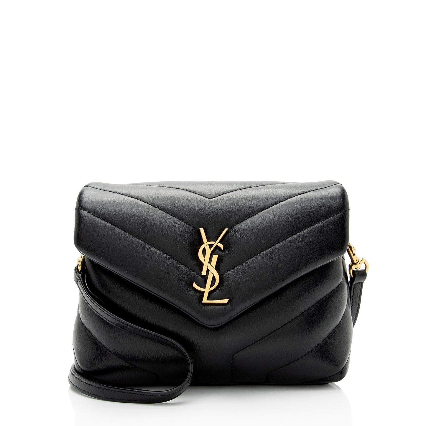 Luxury Saint Laurent Trending 2025 Matelasse Calfskin Monogram LouLou Toy Crossbody Bag (SHF-8TLGZ0)