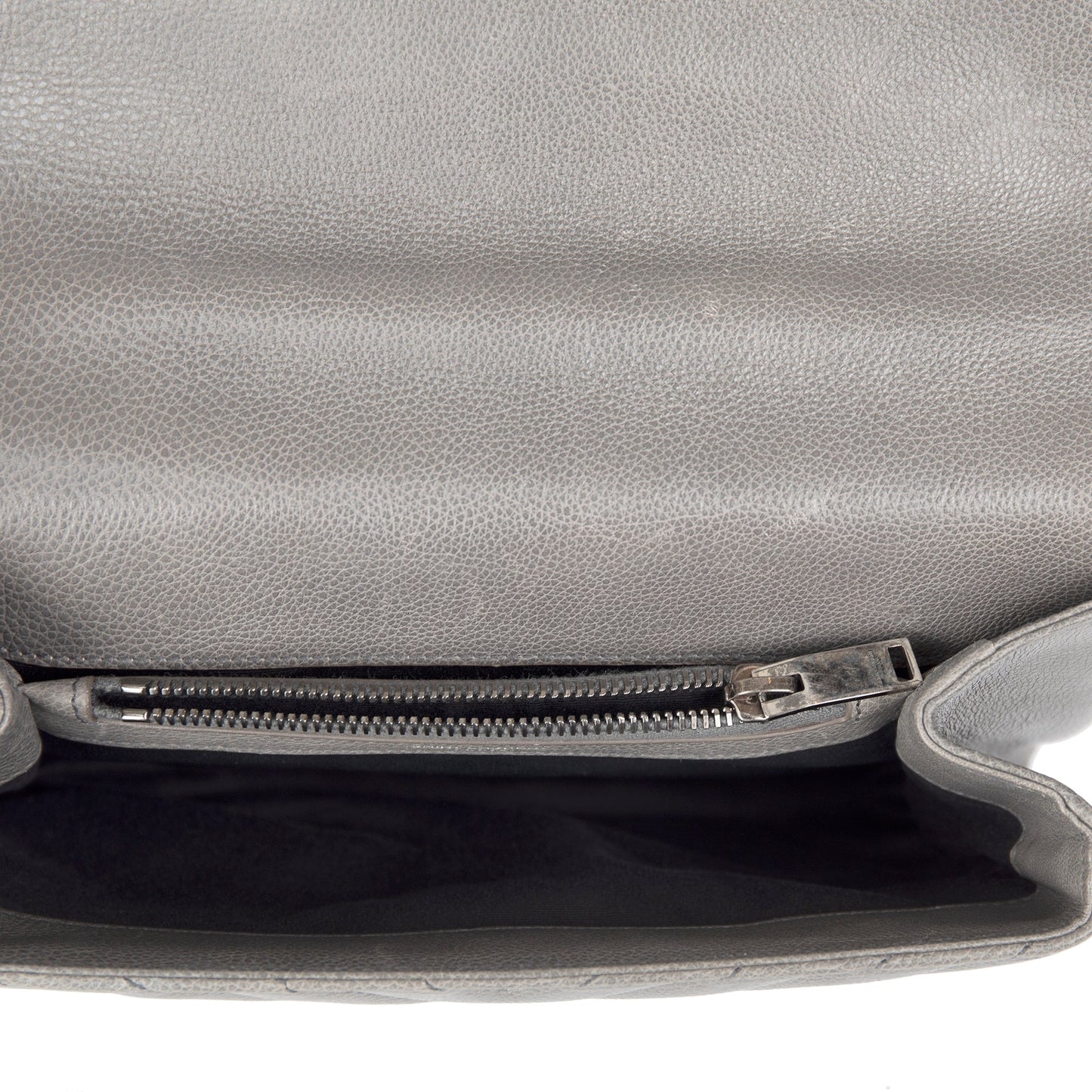 Saint Laurent Medium Chevron College Bag