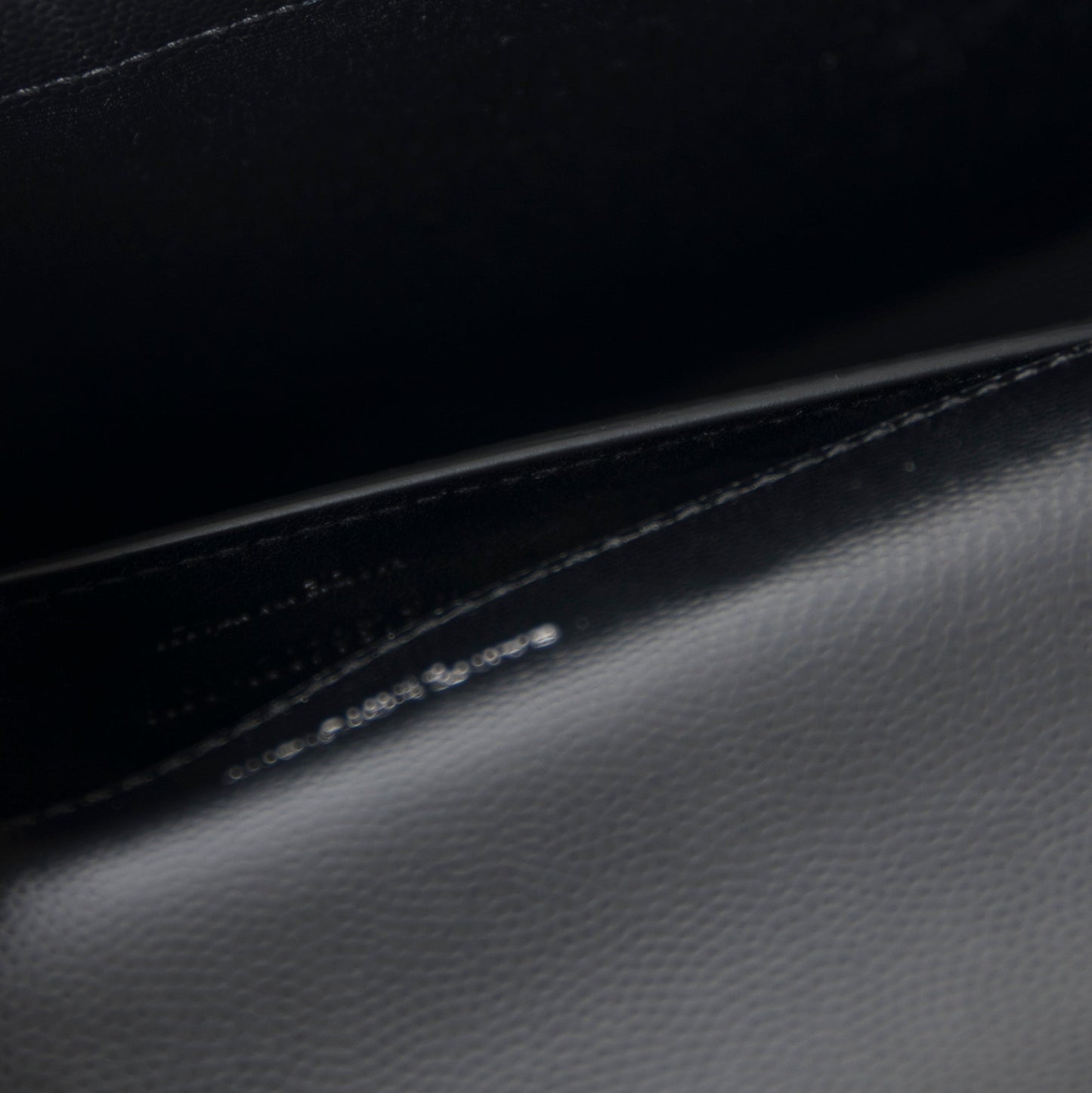 Saint Laurent Medium Grain de Poudre Monogram Kate Bag