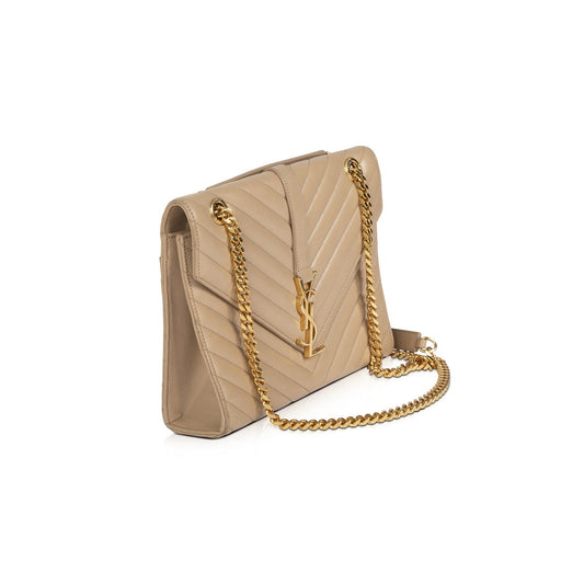 Saint Laurent Medium Monogram Envelope Chain Bag