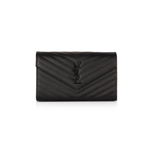 Saint Laurent Monogram Chain Wallet