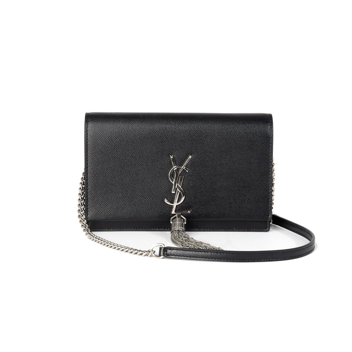 Saint Laurent Monogram Kate Tassel Chain Wallet
