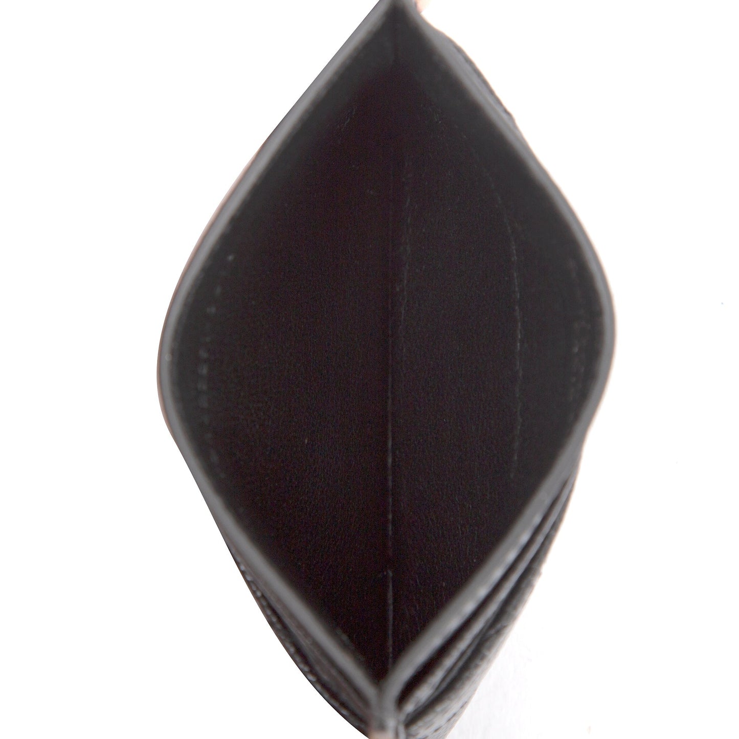 Saint Laurent Monogram Leather Card Holder