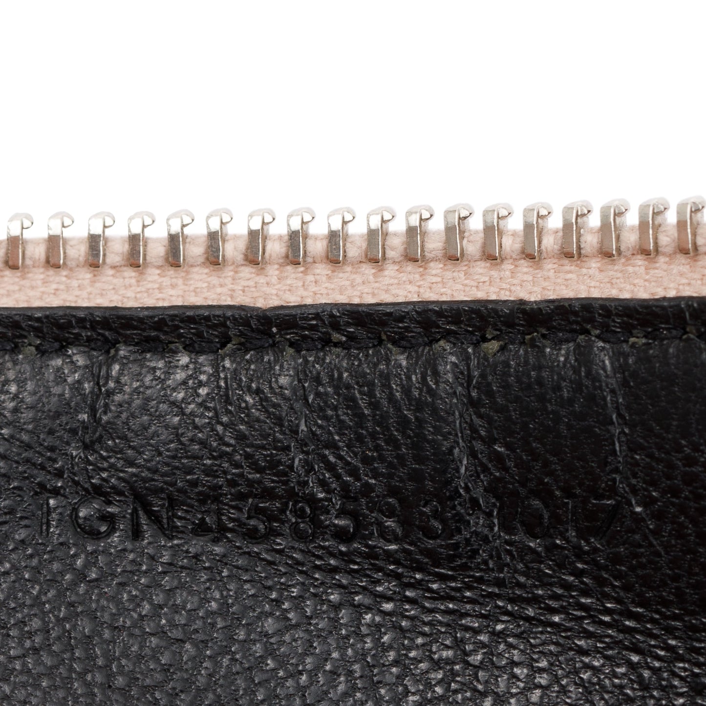 Saint Laurent Paris Fragments Zipped Card Case