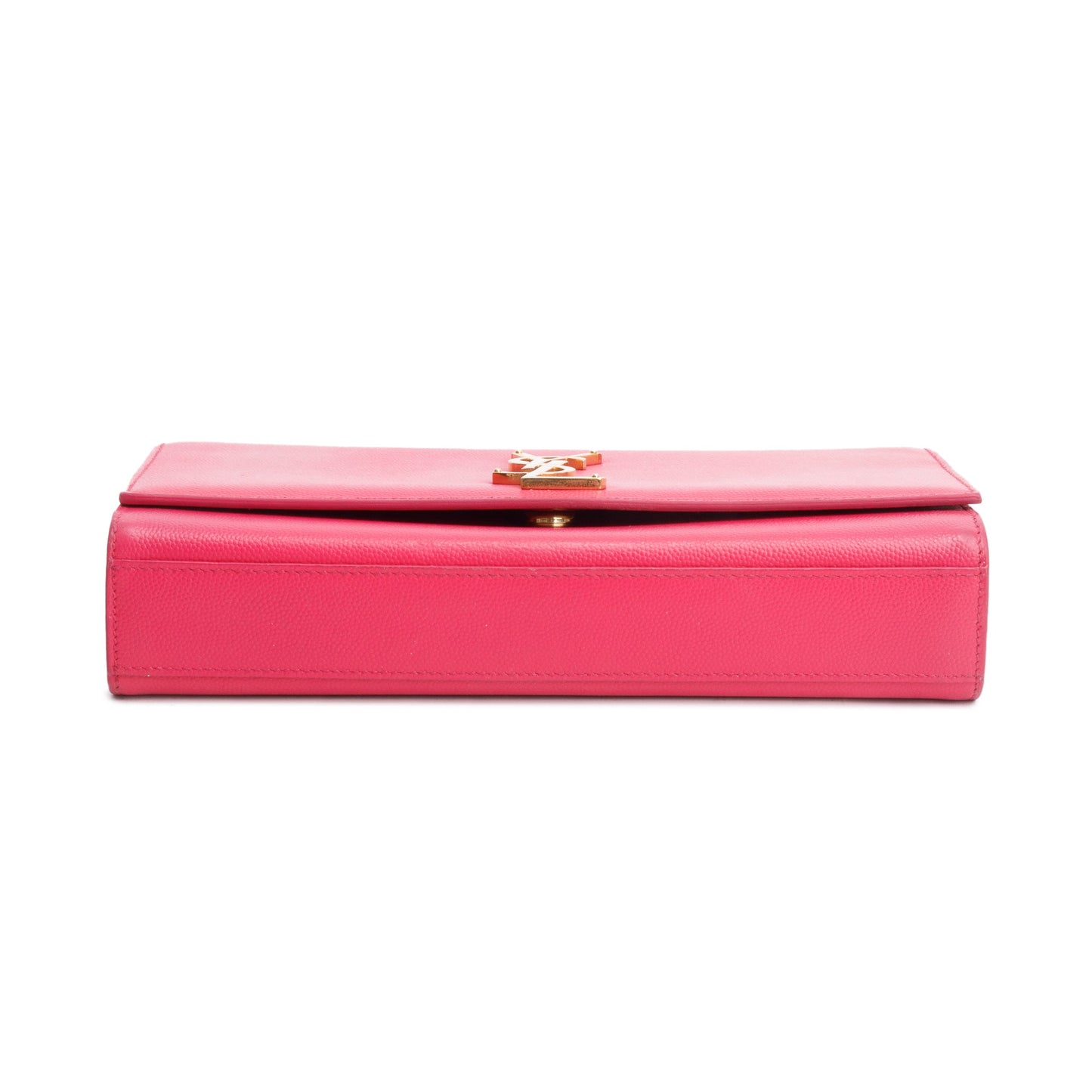 Saint Laurent Pink Grain De Poudre Leather Medium Kate Bag