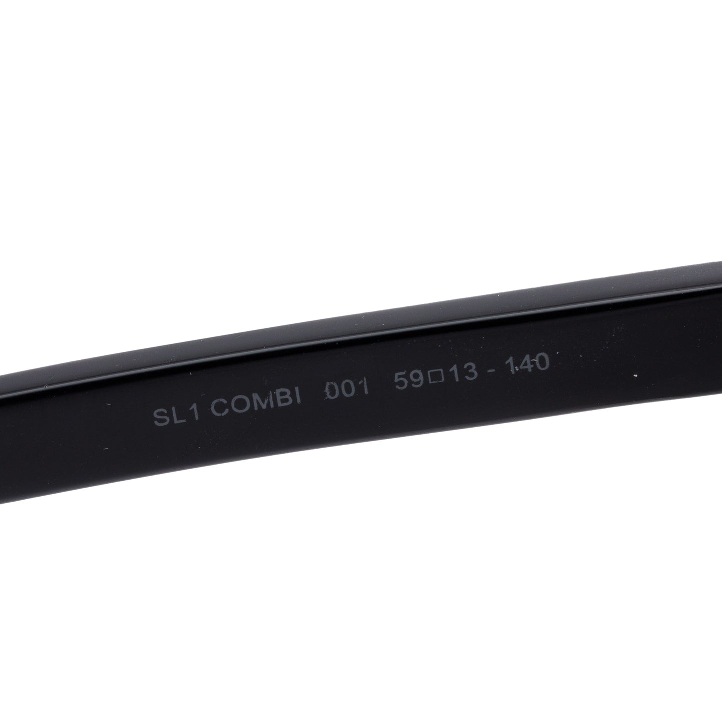 Saint Laurent SL 1 Combi Black Acetate Oversized Sunglasses