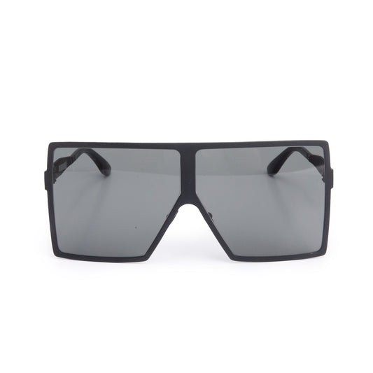 Saint Laurent SL 182 Black Acetate Betty Shield Sunglasses