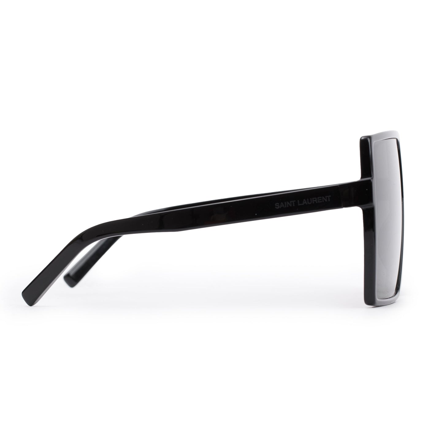Saint Laurent SL 183 Black Acetate Betty Shield Sunglasses