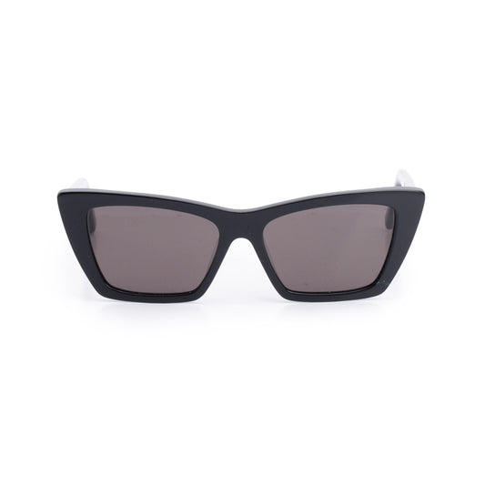 Saint Laurent SL 276 Black Acetate Mica Cat Eye Sunglasses
