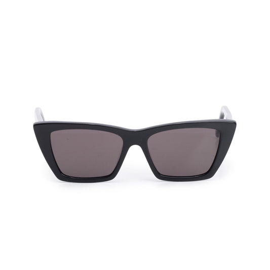 Saint Laurent SL 276 Black Acetate Mica Cat Eye Sunglasses